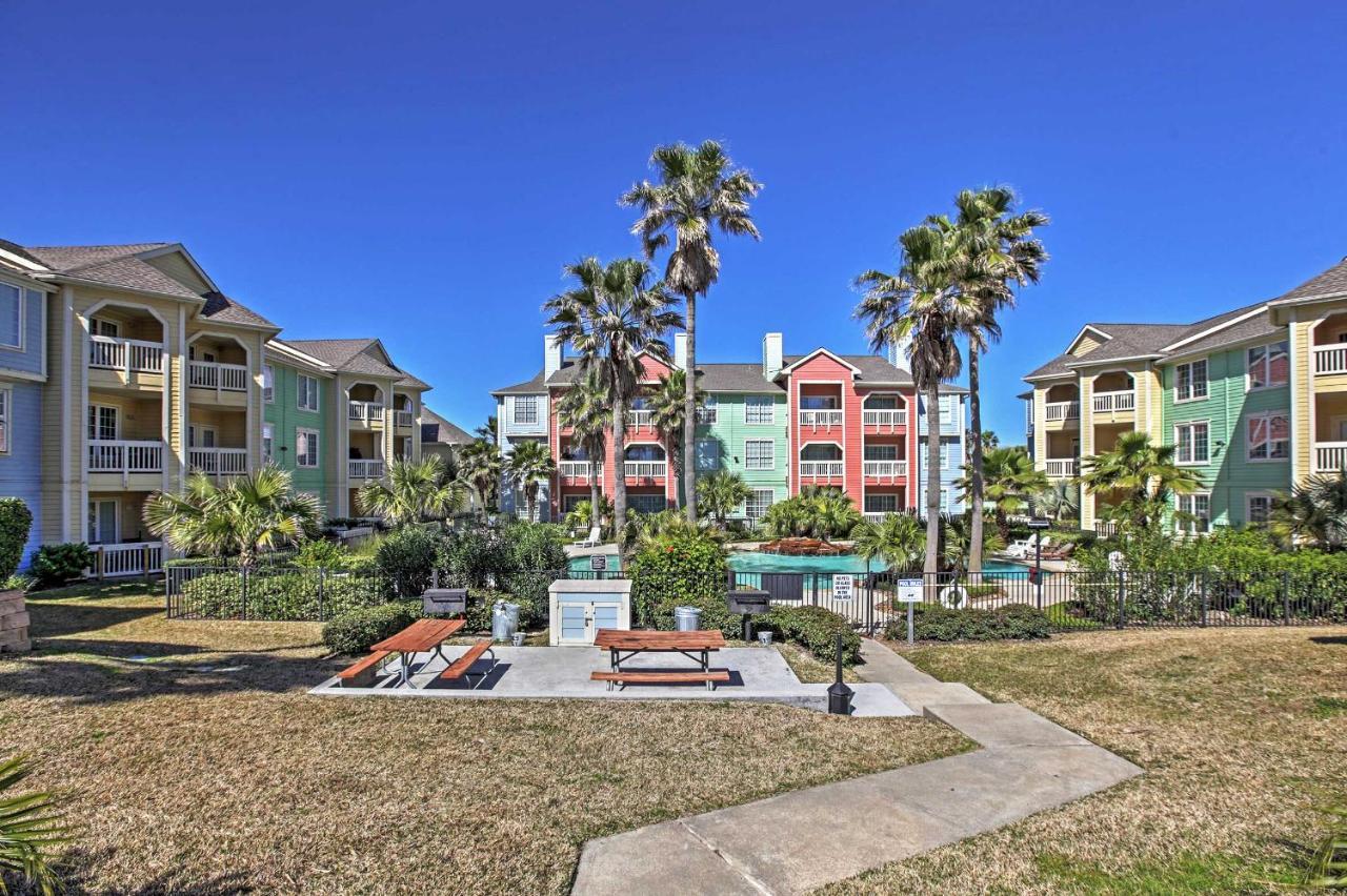 Colorful Galveston Retreat Steps From Beach And Pool 外观 照片