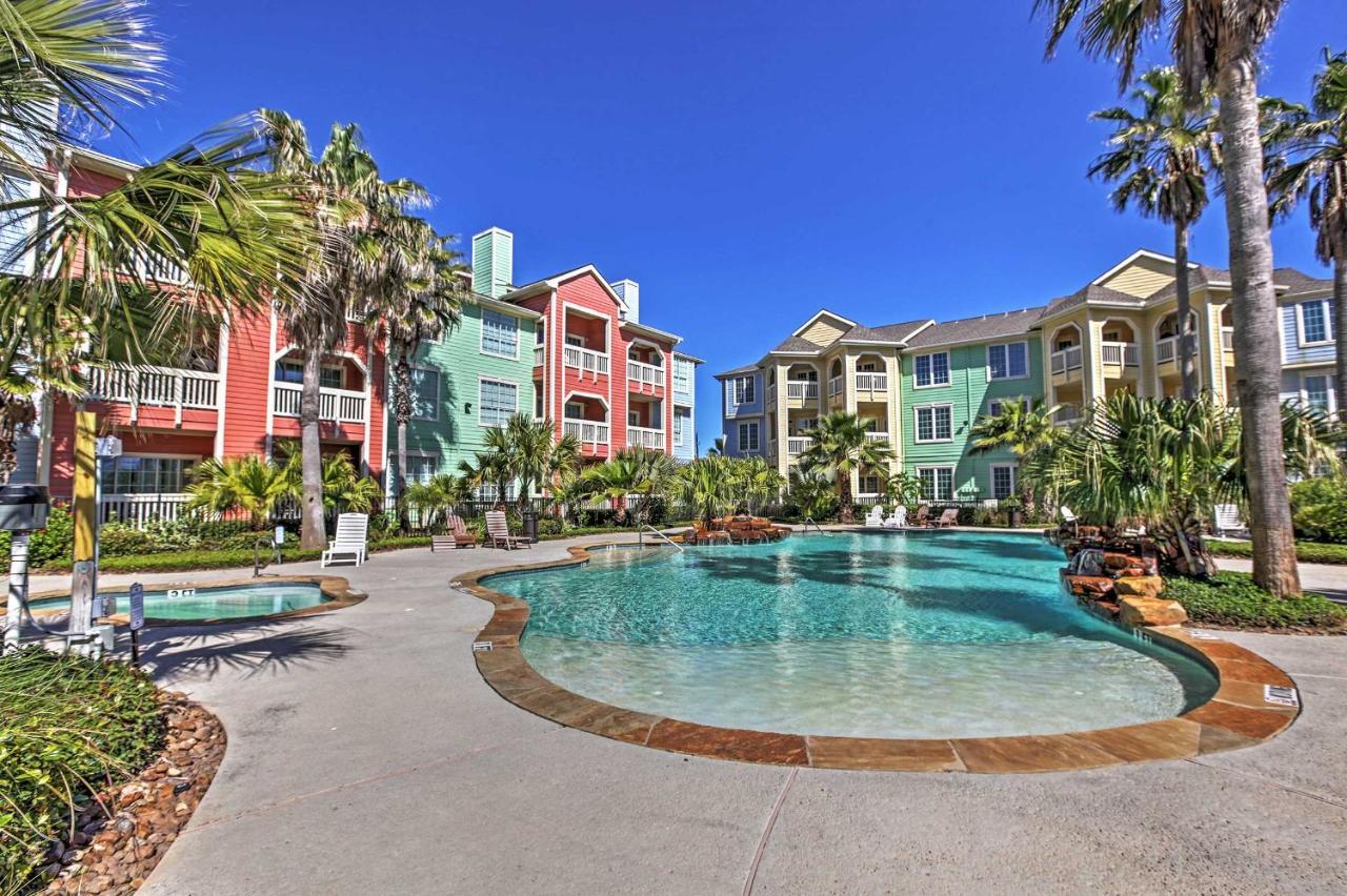 Colorful Galveston Retreat Steps From Beach And Pool 外观 照片