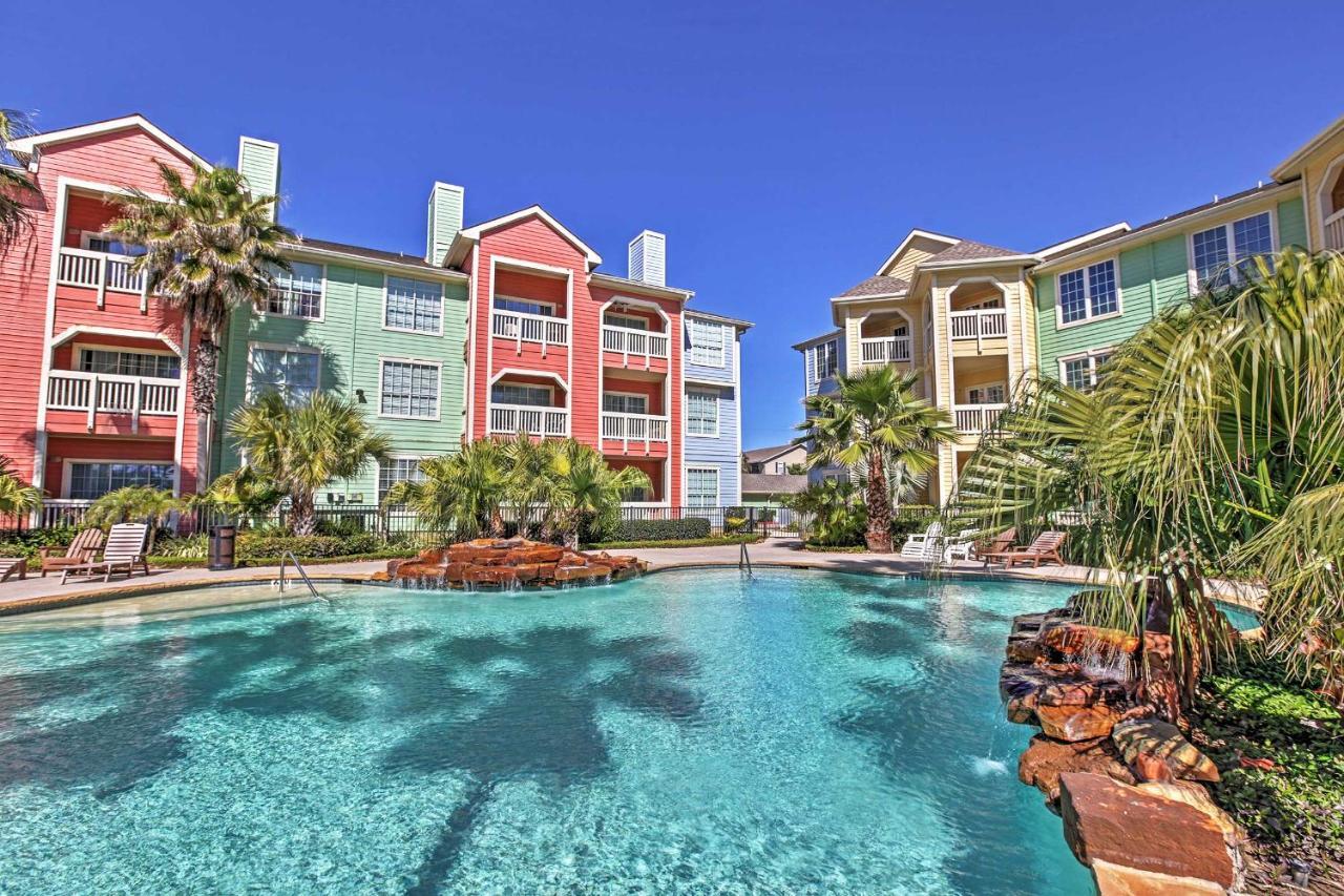 Colorful Galveston Retreat Steps From Beach And Pool 外观 照片