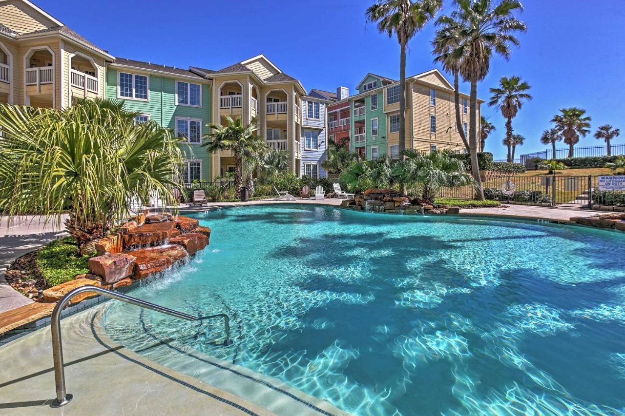 Colorful Galveston Retreat Steps From Beach And Pool 外观 照片