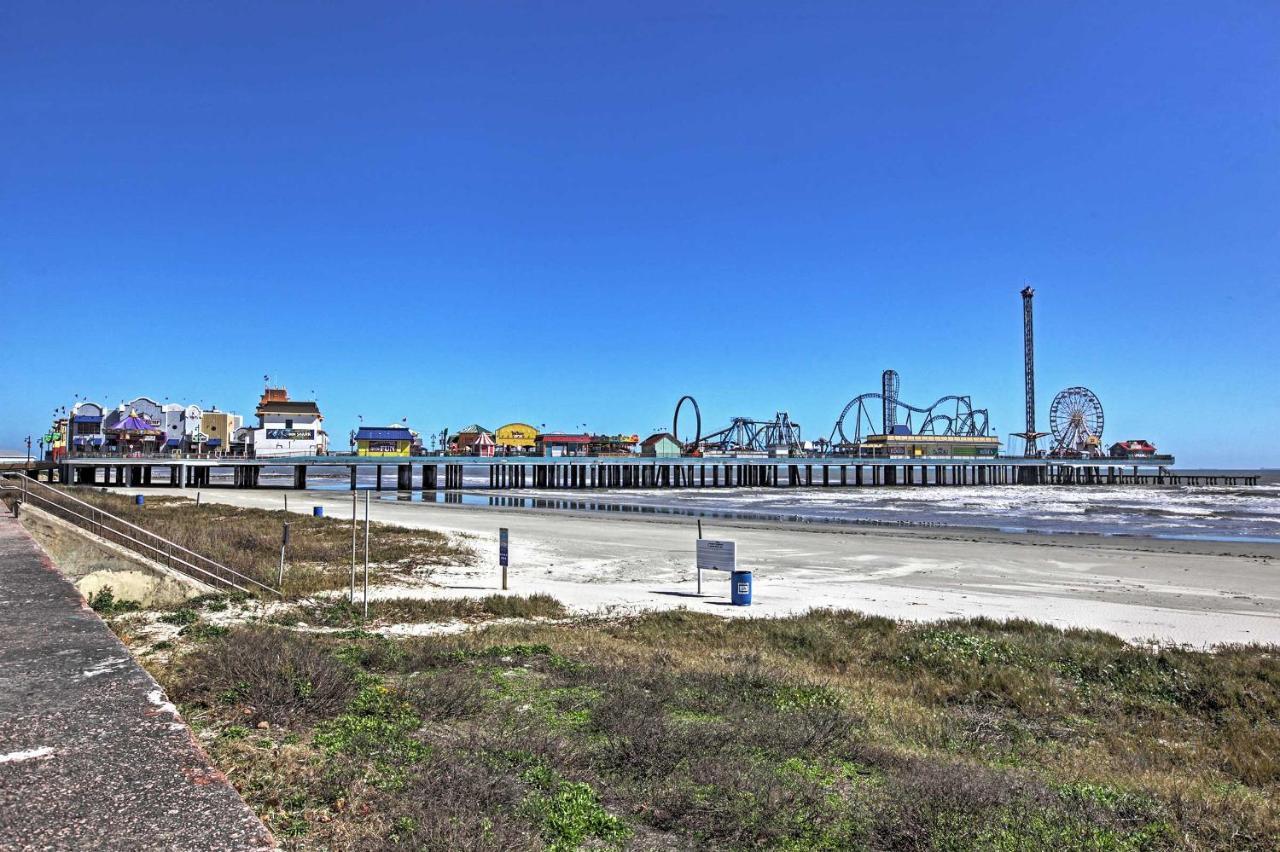 Colorful Galveston Retreat Steps From Beach And Pool 外观 照片